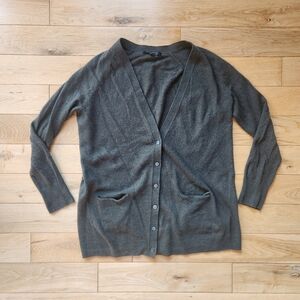 Banana Republic Merino Wool Cardigan Sweater - Mistletoe